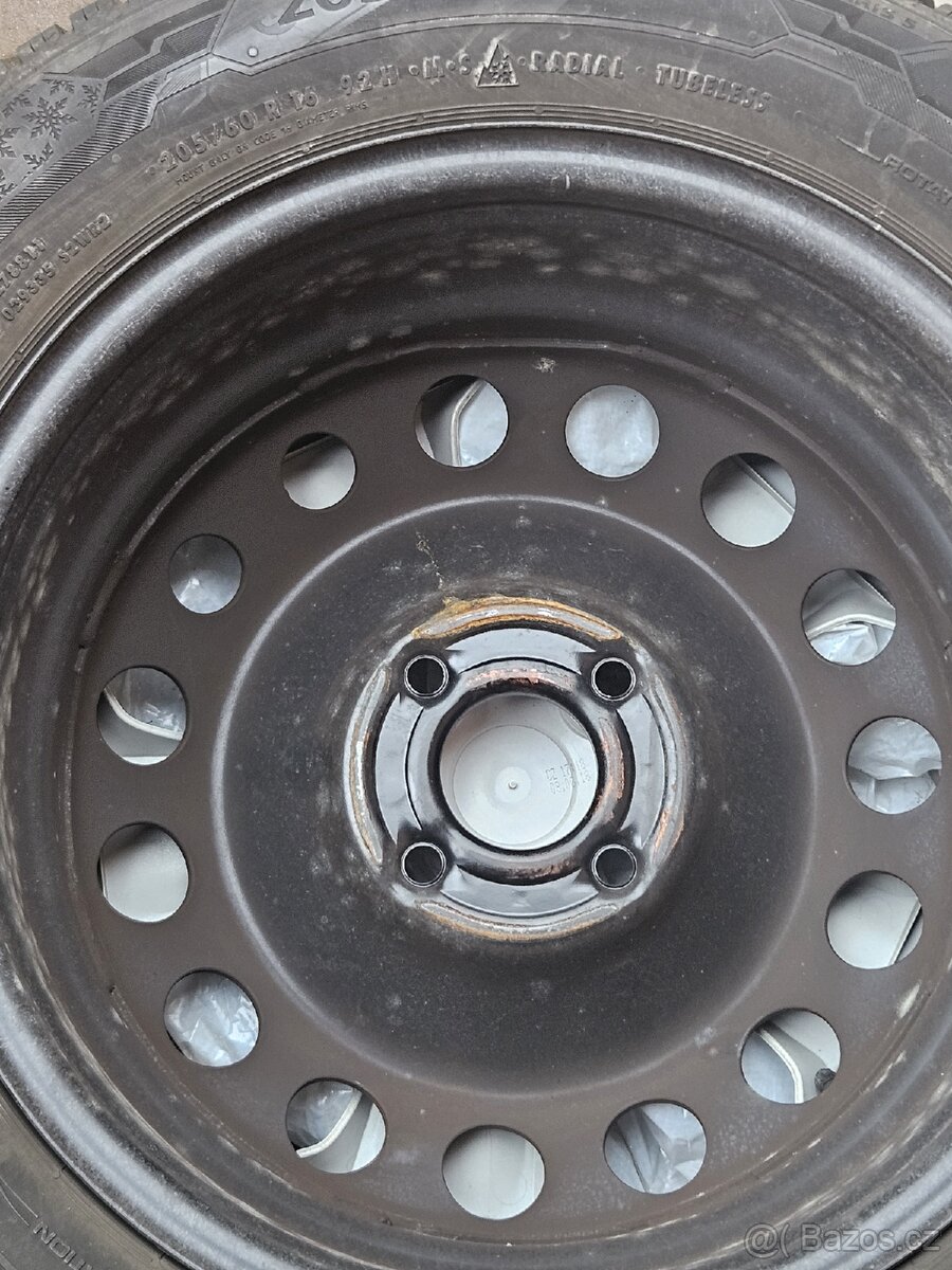 Zimni kola ford 205/60/16 - 6