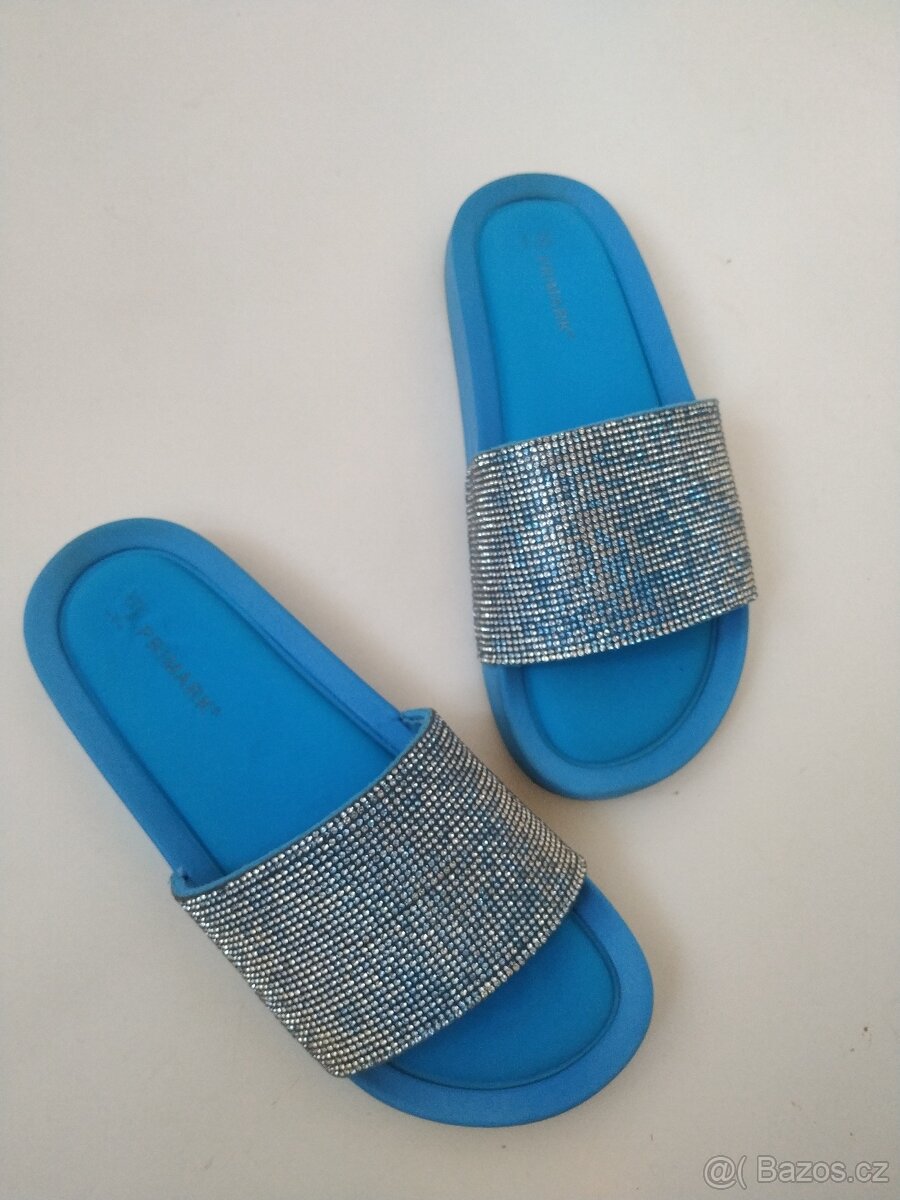 Dámské nazouváky,velikost 39 - 6