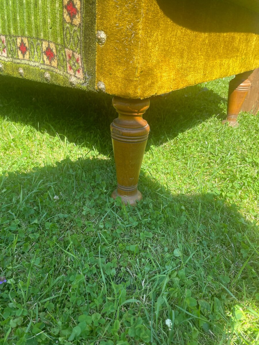 Historický otoman / gauč - 6