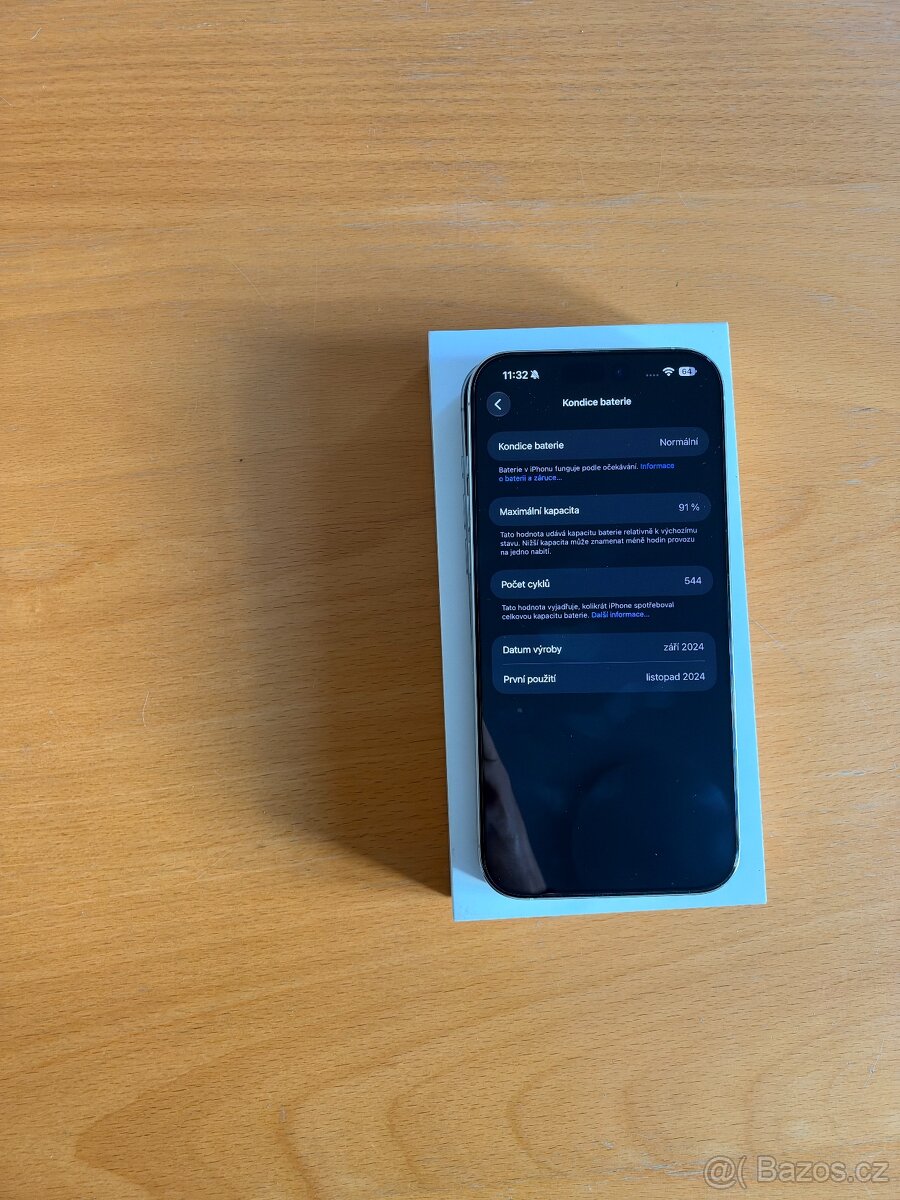 Apple iPhone 16 Pro Max 256 GB v barvě White Titanium - 6