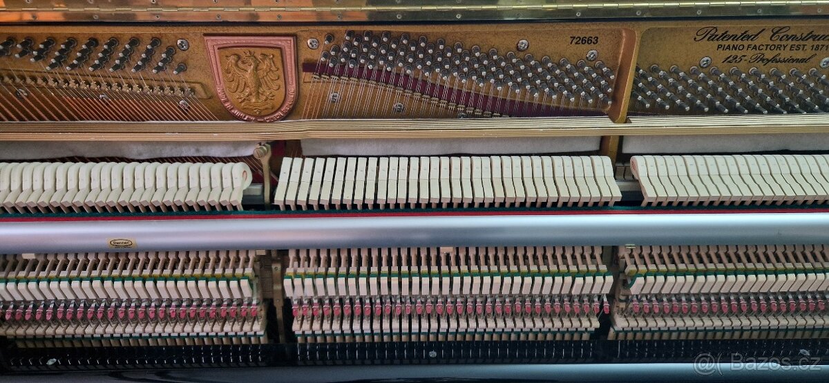 Piano Schlögl -Bohemia 125 Renner-Silent z r. 2002 - 6