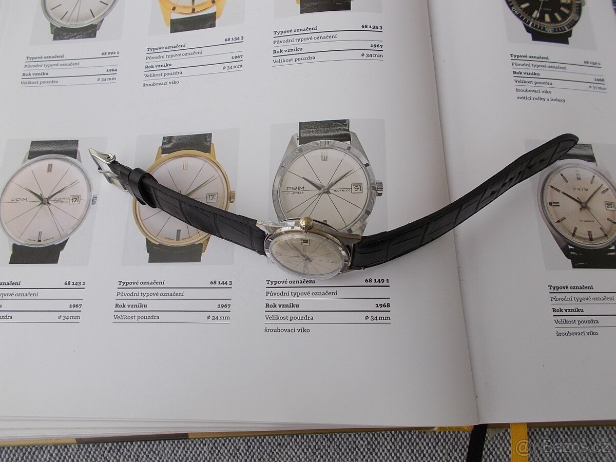 vzacne funkcni hodinky prim diplomat rok 1968 rare typ - 6