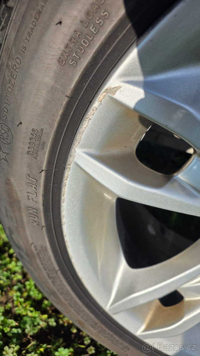 Originál disky BMW včetně zimních pneumatik 225/50/R17 - 6