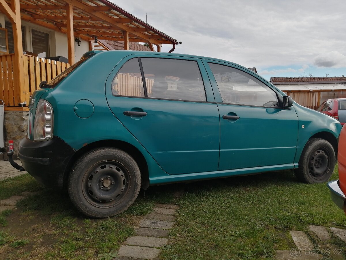 Levé zadní dveře Fabia 1 HB - 6