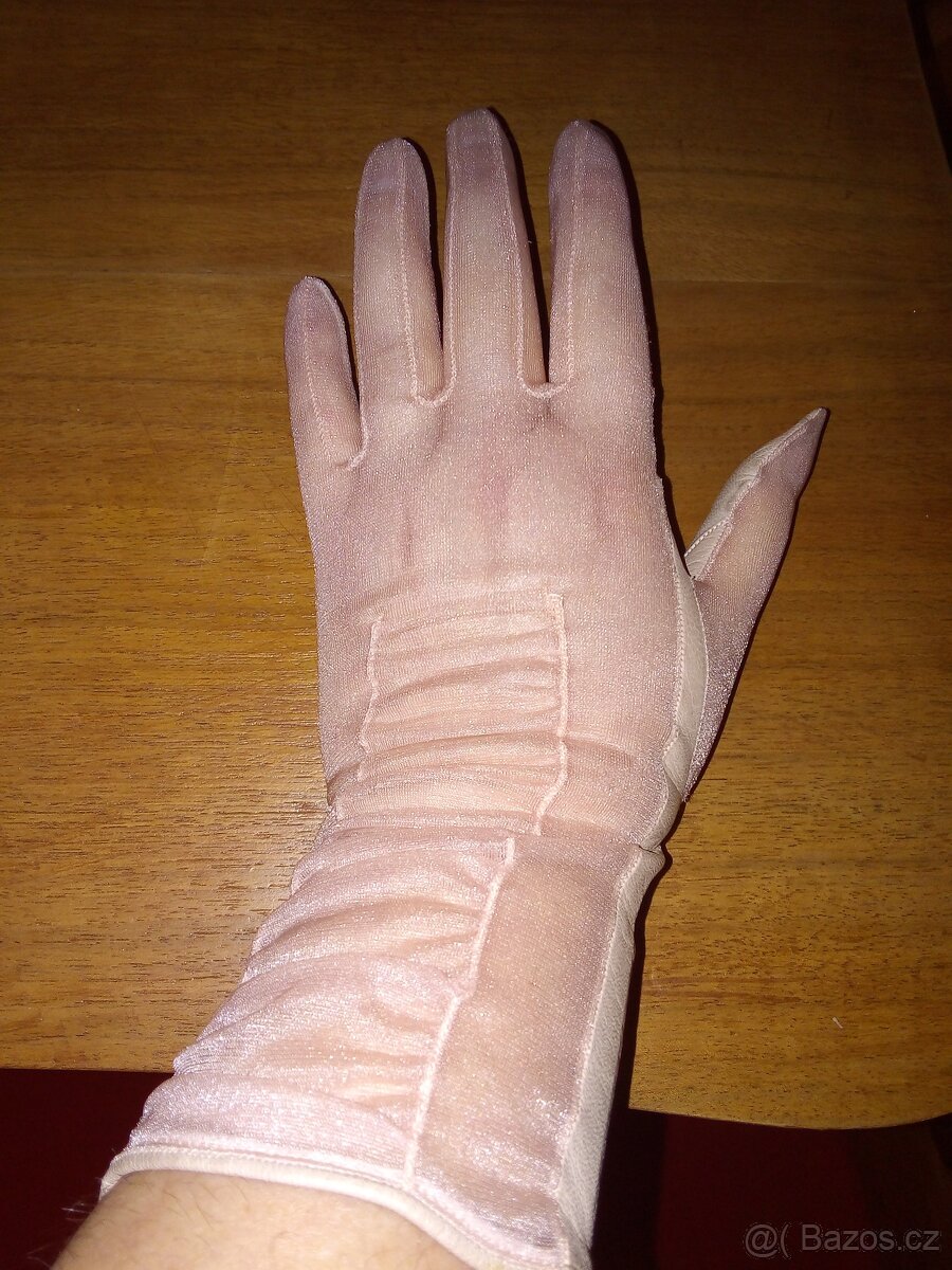 teplé rukavice,vintage rukavice,kožené rukavice - 6