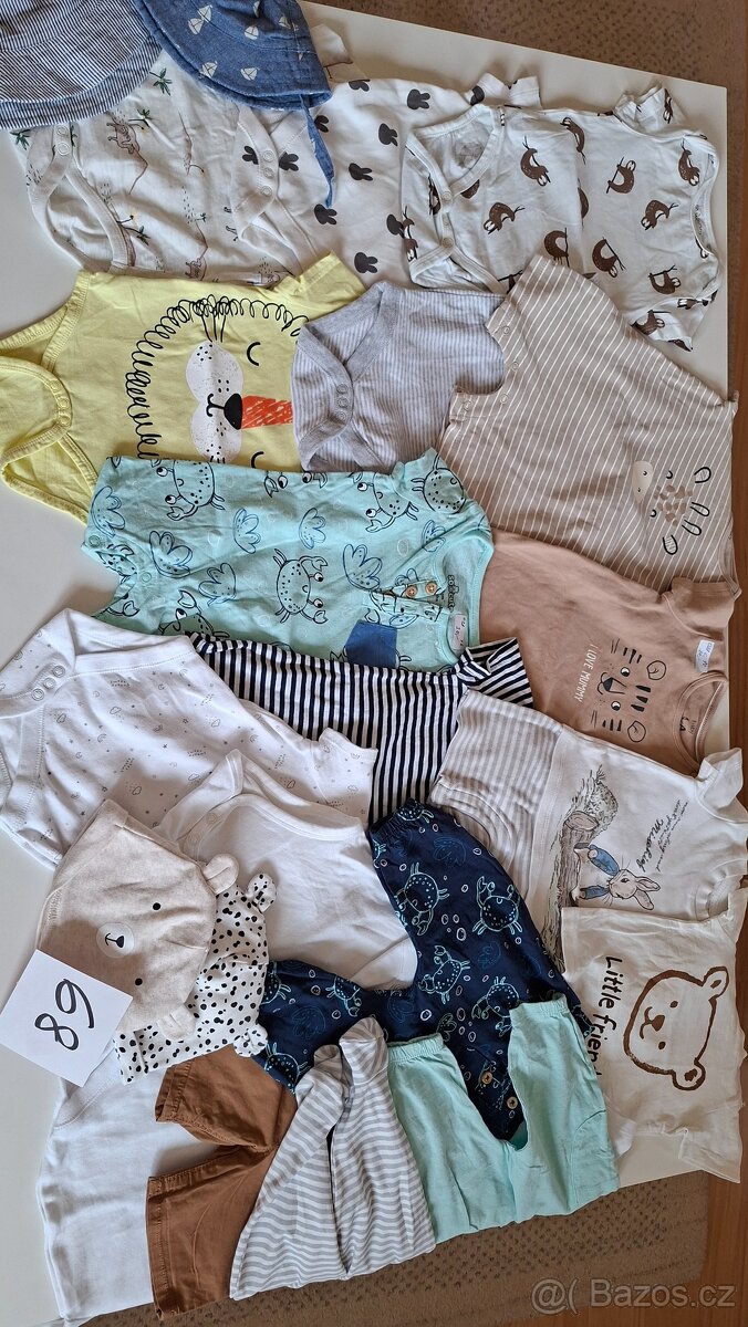 Velikost 68 pro věk 3-6 měsíců a 74 - 6