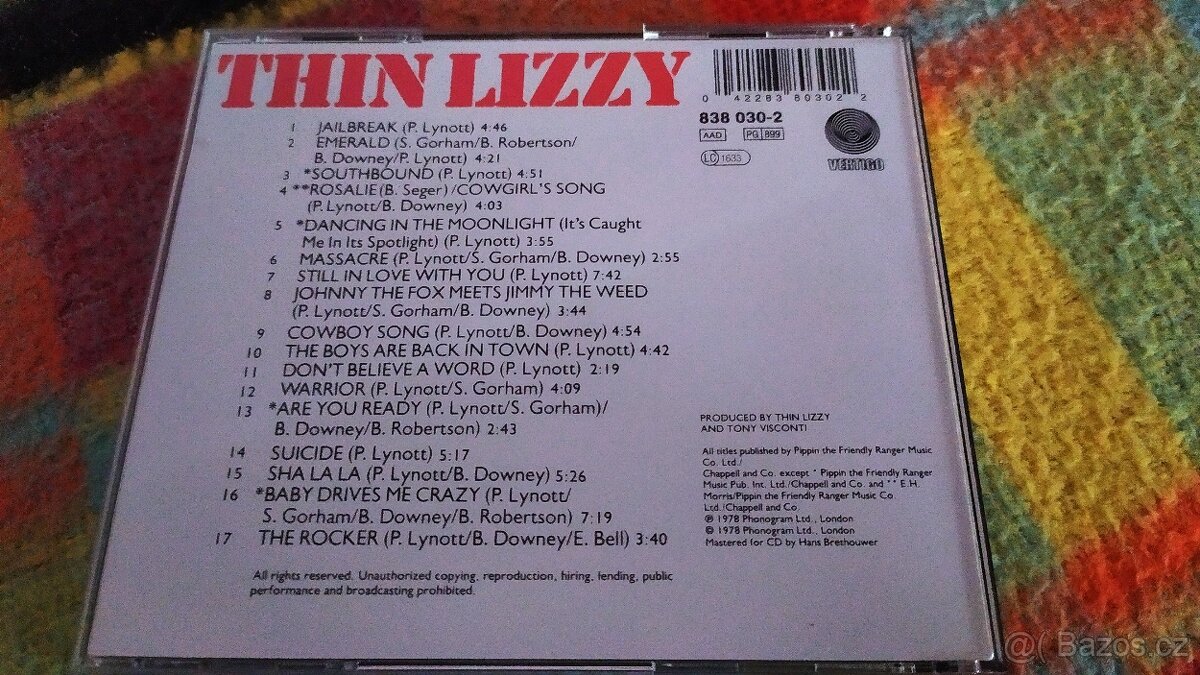 PRODAM 2XCD- THIN LIZZY - 6