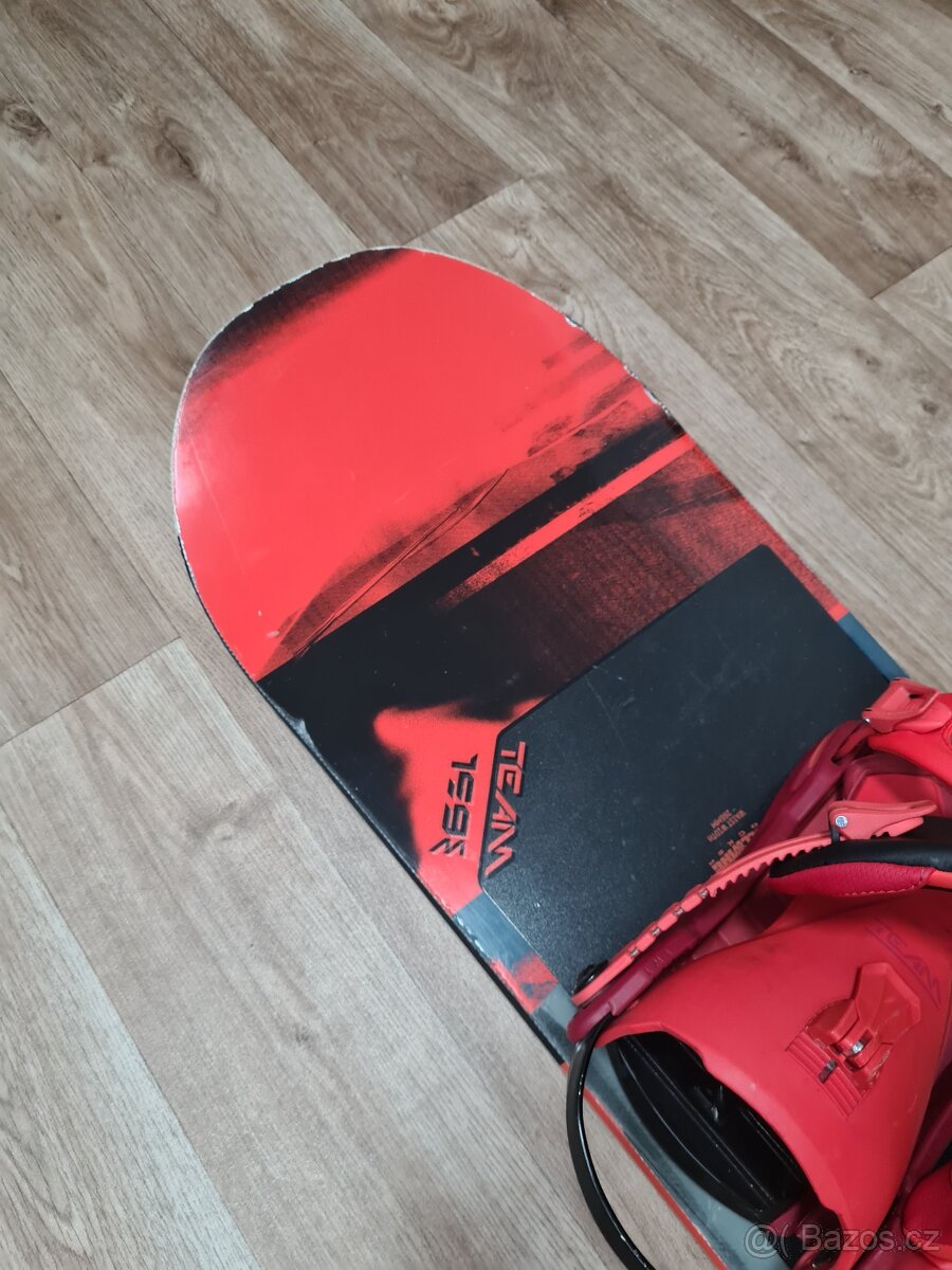 Snowboard Nitro Team 159W - komplet - 6