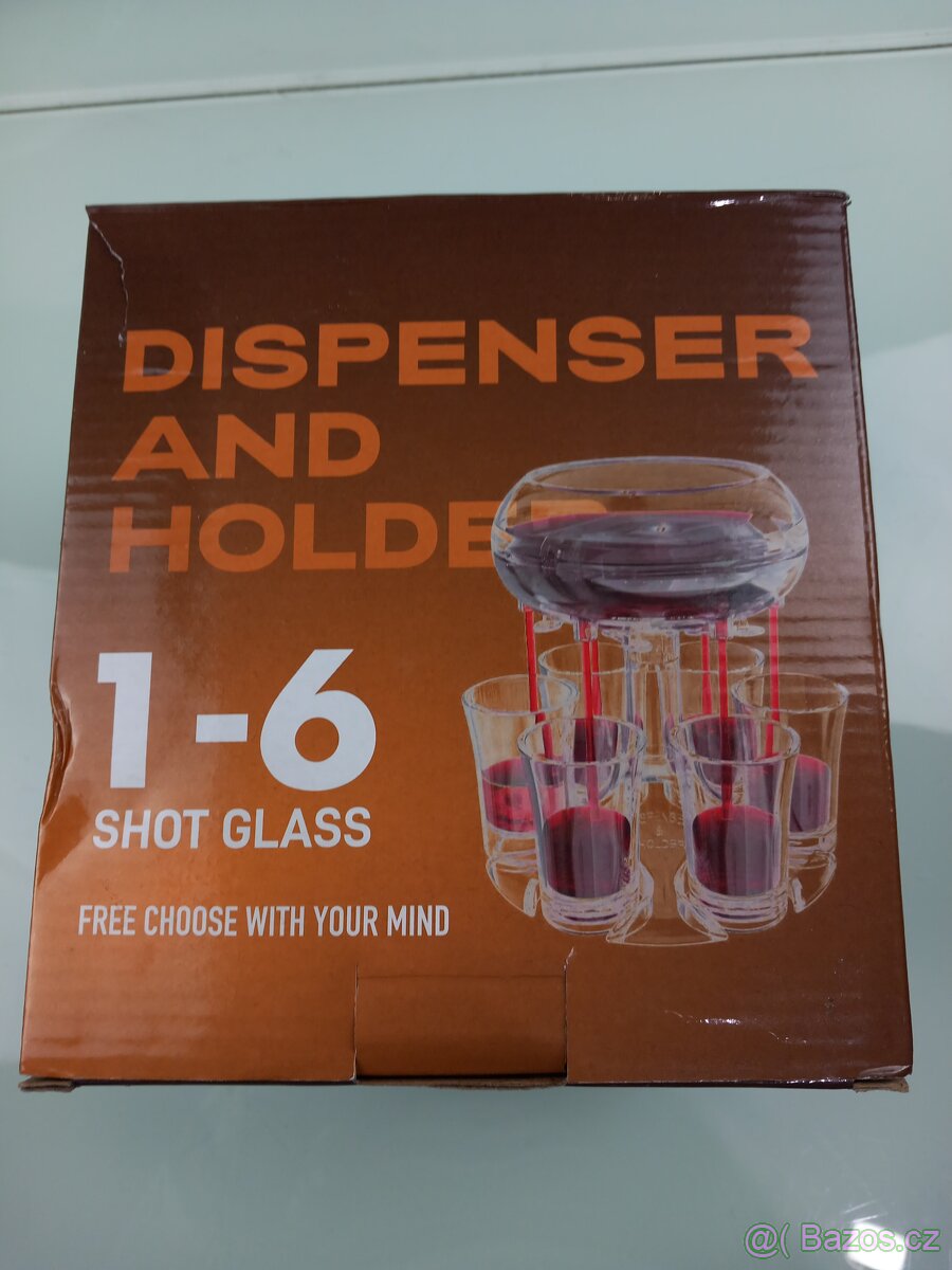 DÁVKOVAČ A DRŽÁK na panáky - 6