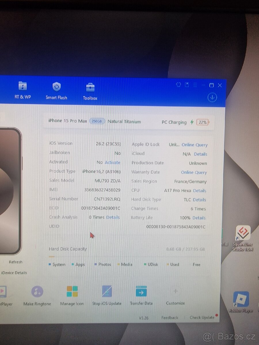 iPhone 15 pro max Zablokovany - 6