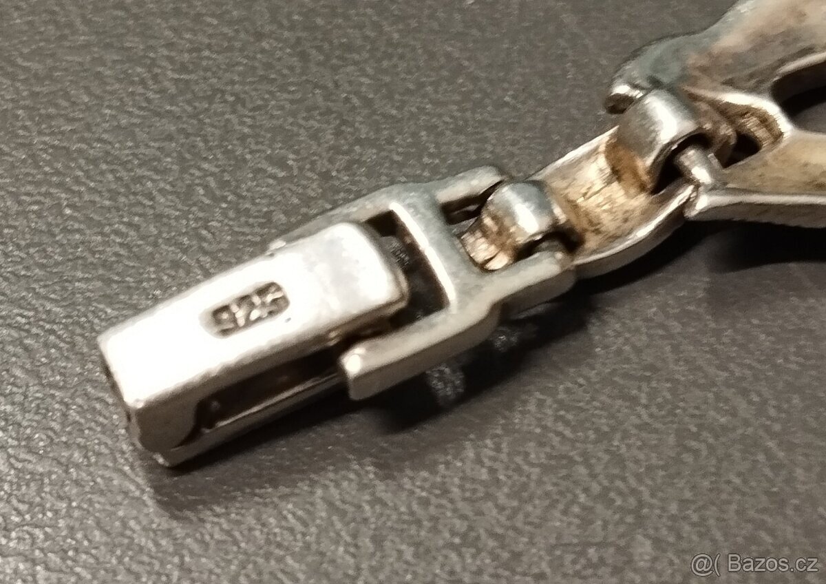 ART DECO DÁMSKÝ NÁRAMEK TEODOR FAHRNER 1930👍👍👍 - 6