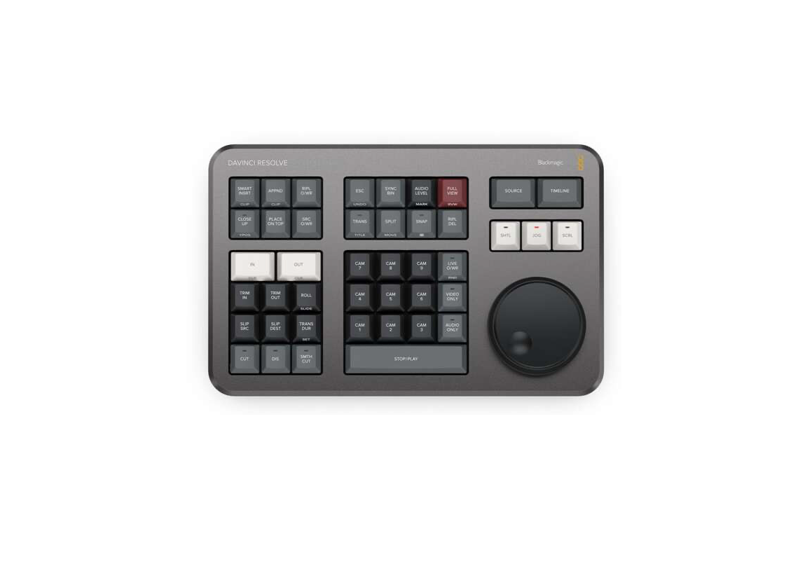 Blackmagic Design DaVinci Resikve speed Editor - 6