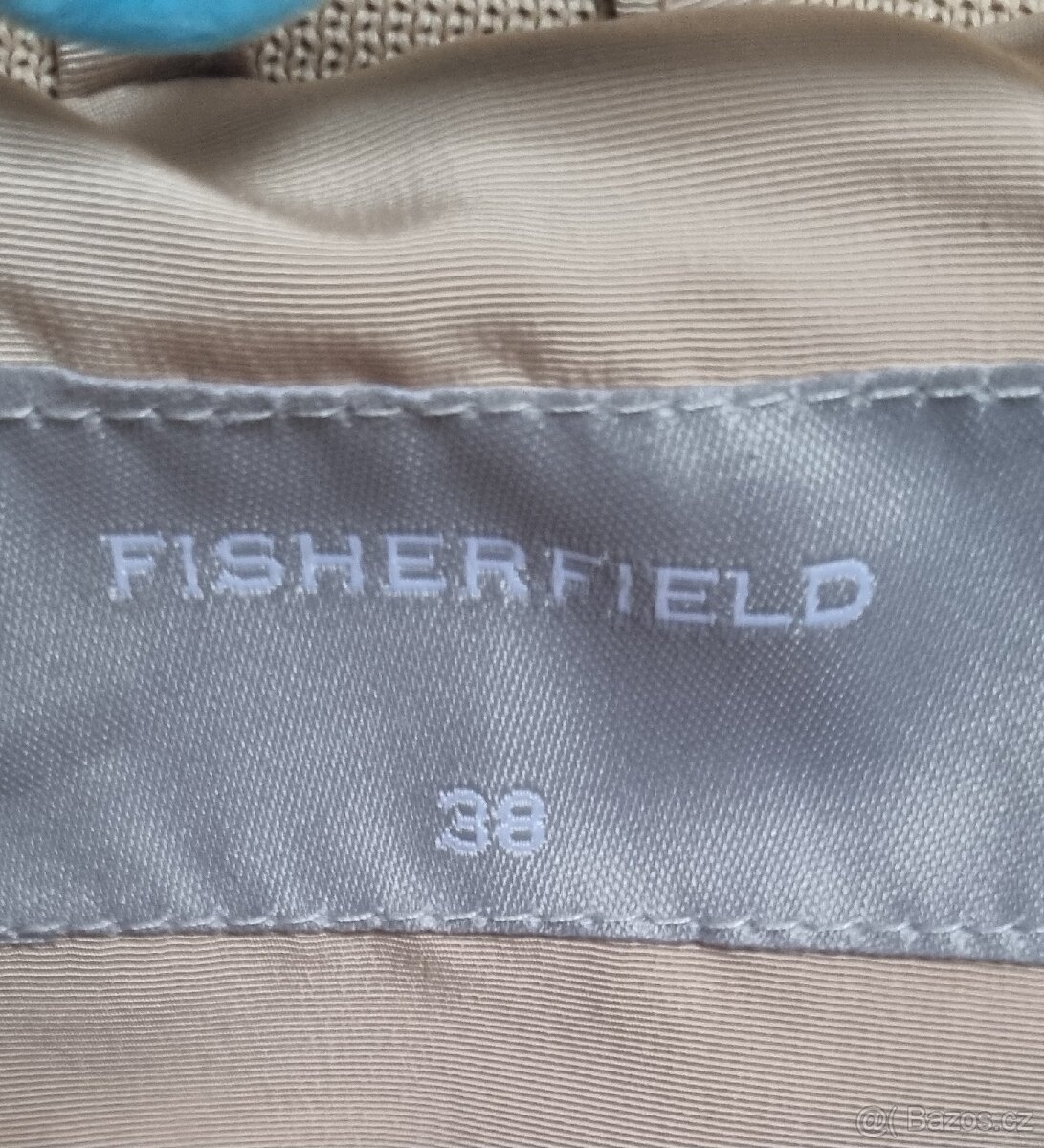 Dámská béžová prošívaná bunda - 6