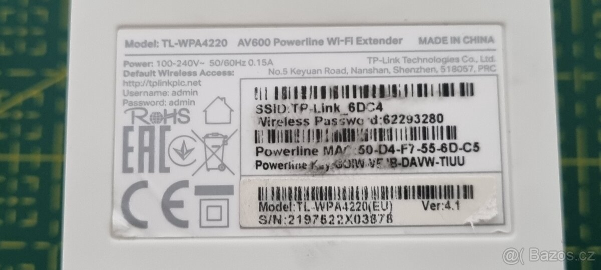 Internet po elektrické síti 230V - 6