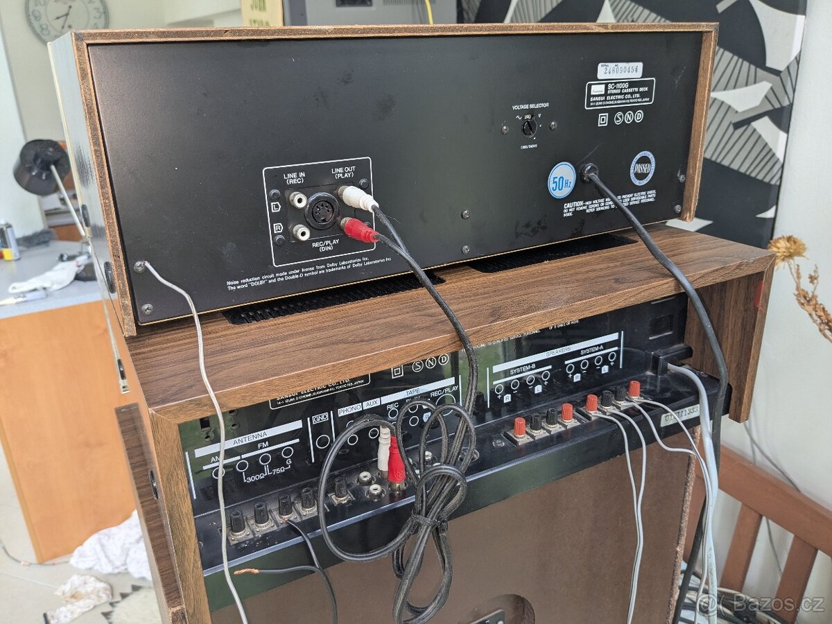 Sansui G3000 + Sansui SC-1100 + Sansui SP - 6