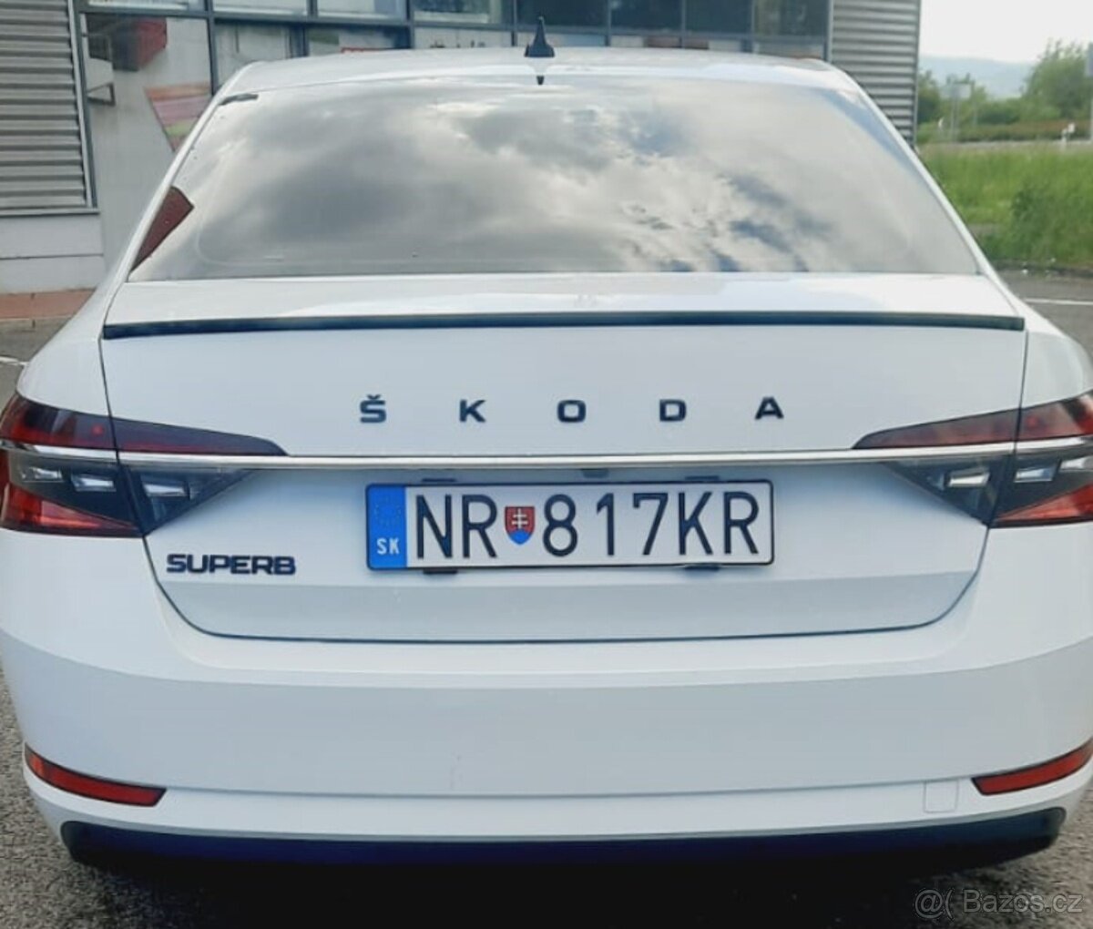 SKODA SUPERB 3 spoiler kridlo lipko na kufor - 6