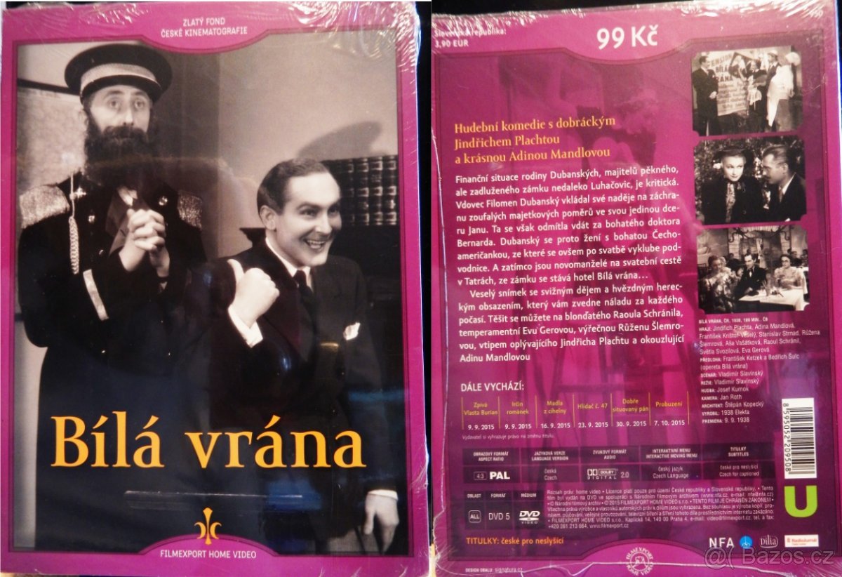 Staré české filmy pro pamětníky na DVD 2 (komedie) - 6