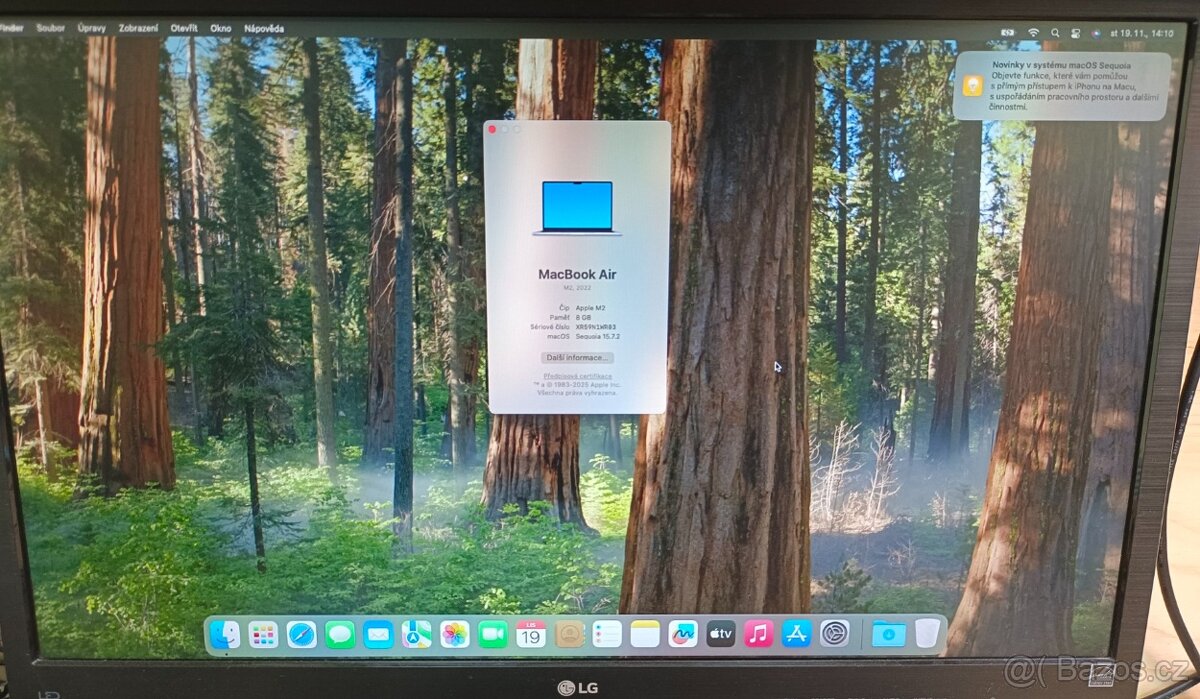 Apple A2681, procesor M2, 8GB, 256GB SSD, rozbitý displej - 6