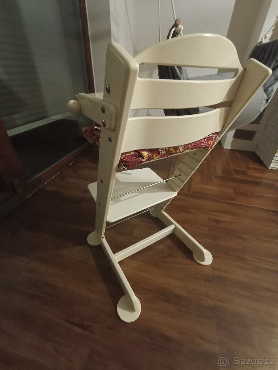 Dětská rostoucí židle Jitro - bílá - 6