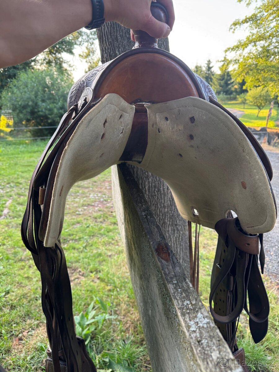 Westernové sedlo - 6