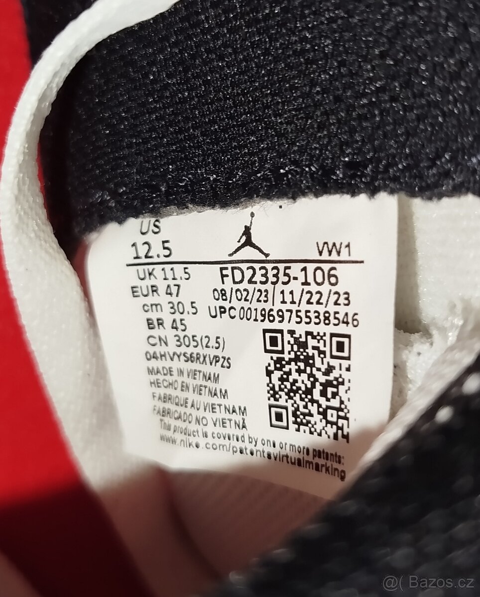 Jordan One Take 5 – vel. 47, téměř nenošené - 6