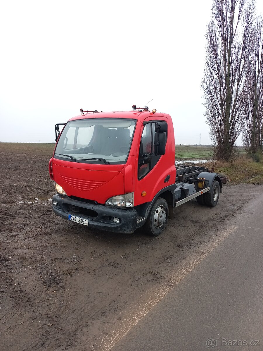 Avia D 75 , hákový nosič kontejneru - 6