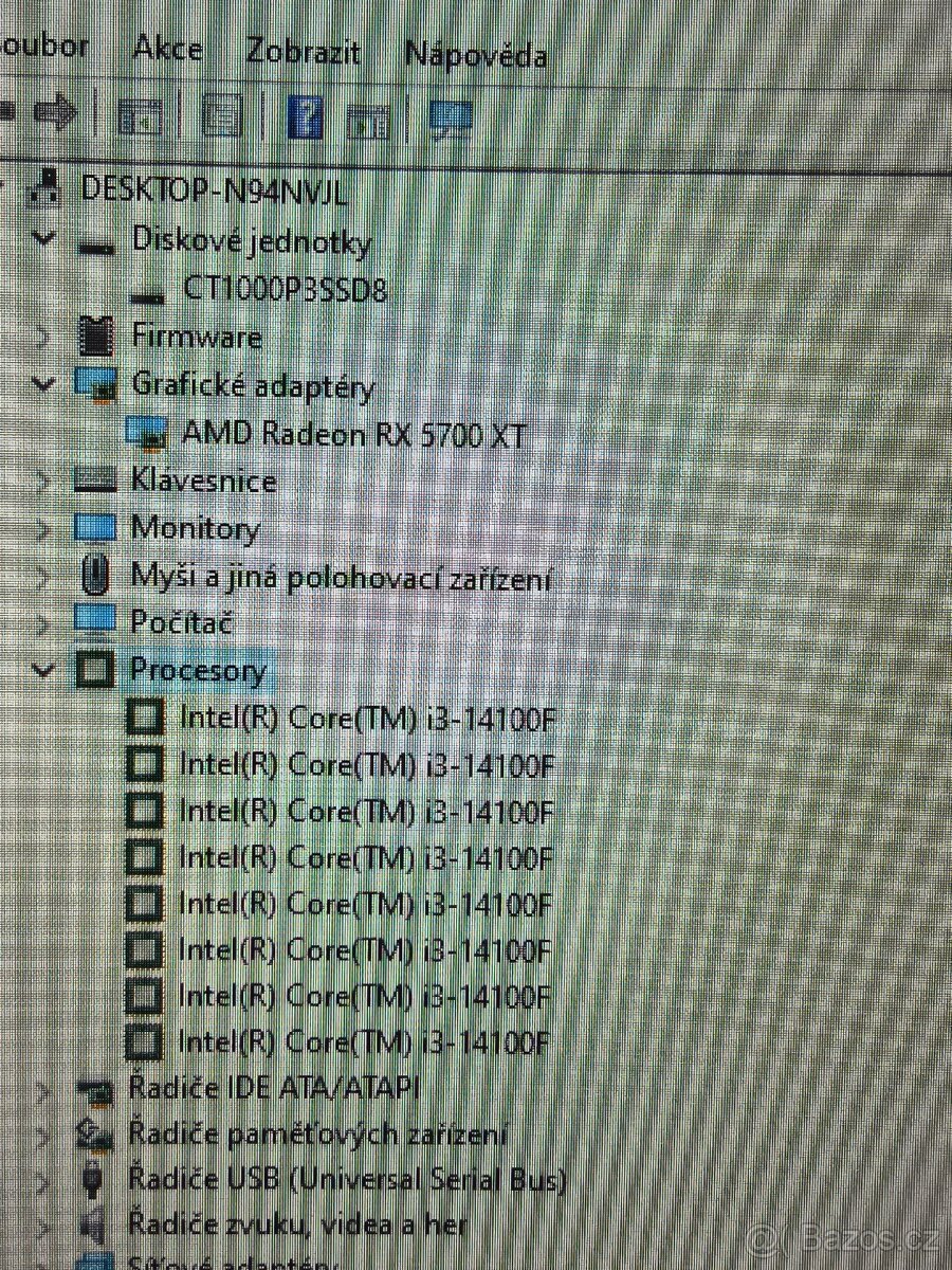 Herní PC i3 14100f/16DDR4/RX5700xt/1tbssd/650w win11 zaruka - 6