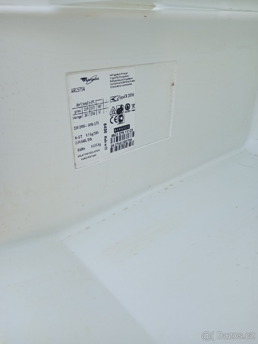 Lednice WIHRPOOL 190cm - 6