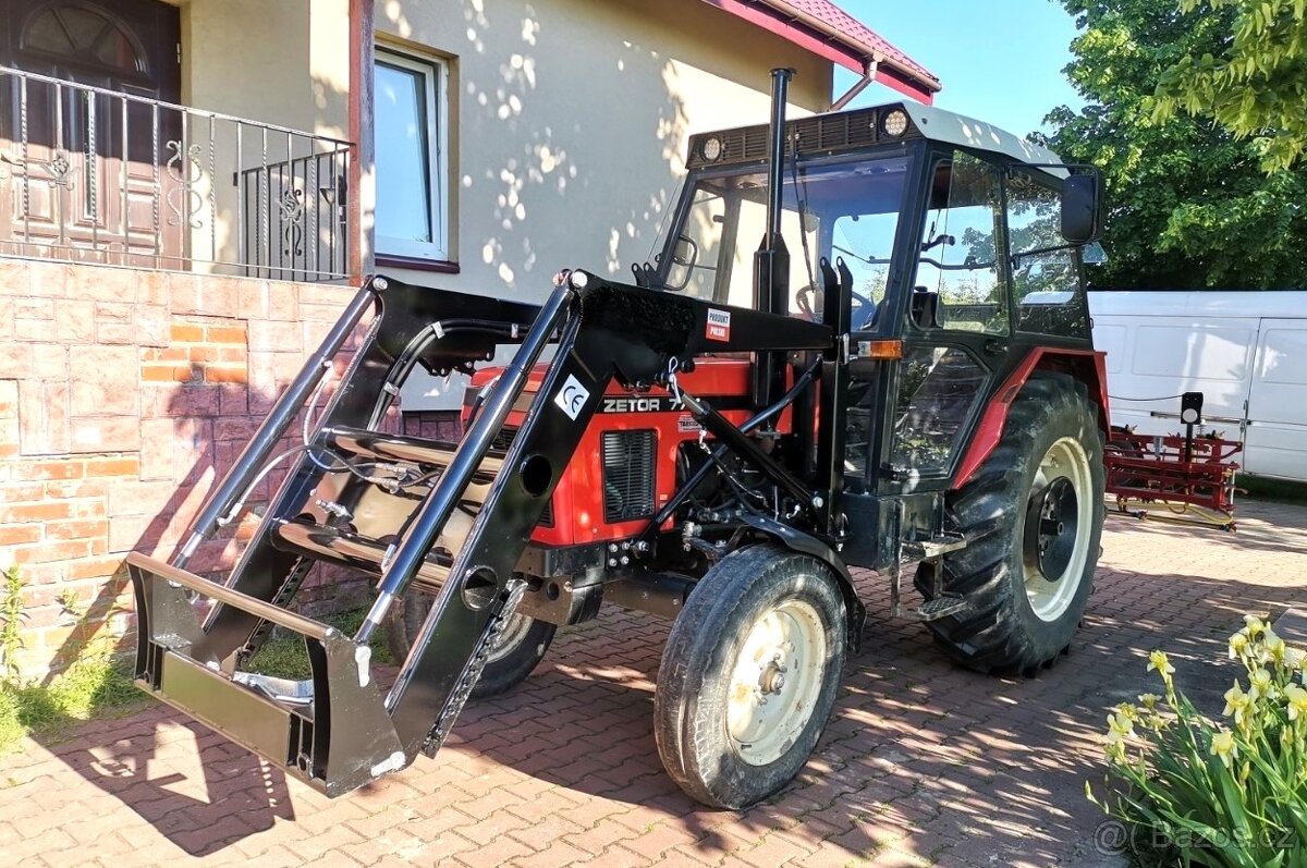 MONTÁŽE ČELNÍHO NAKLADAČE NA ZETOR, ZDARMA JOYSTICK A VIDLE - 6