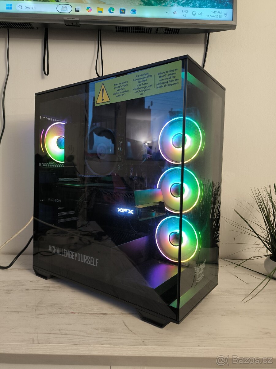 HERNÍ PC RYZEN 7 5700G RTX 3060 TI 1TB SSD - 6