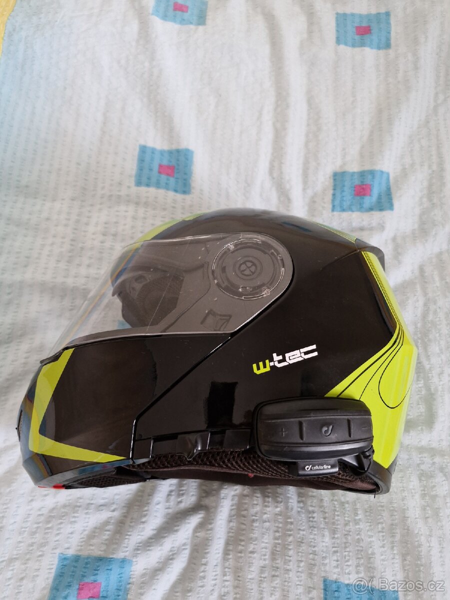 Integrální helma W-TEC, vel. S 55-56, intercom - 6