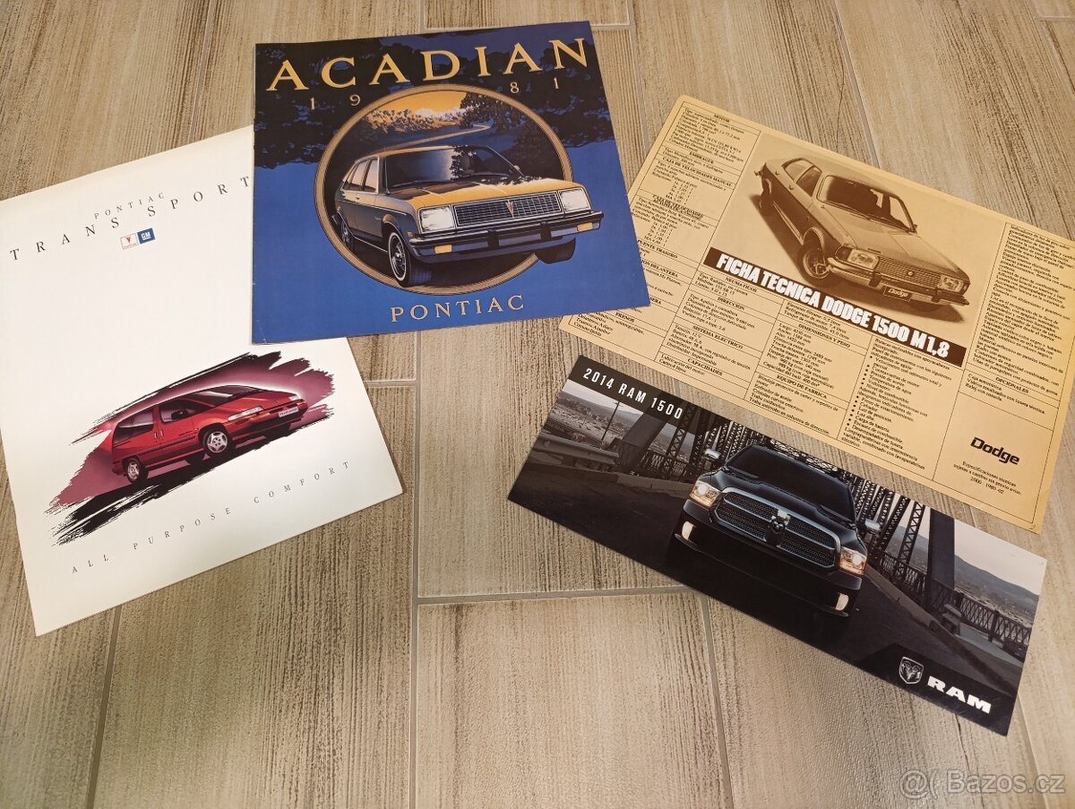 Prospekty Cadillac Chevrolet Chrysler, Dodge. - 6