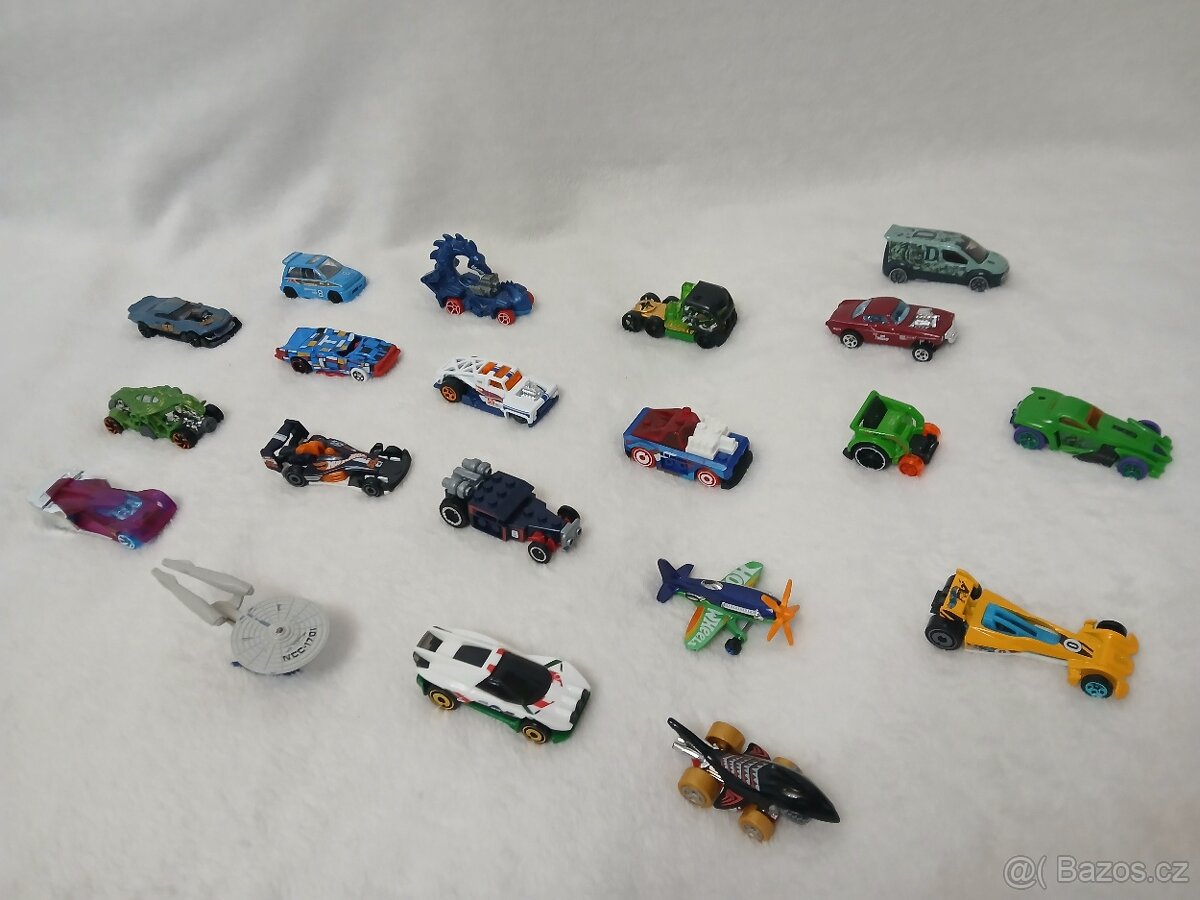 Hot wheels 7 x 20 autíček rozbalené nehrané Cena za 20ks - 6
