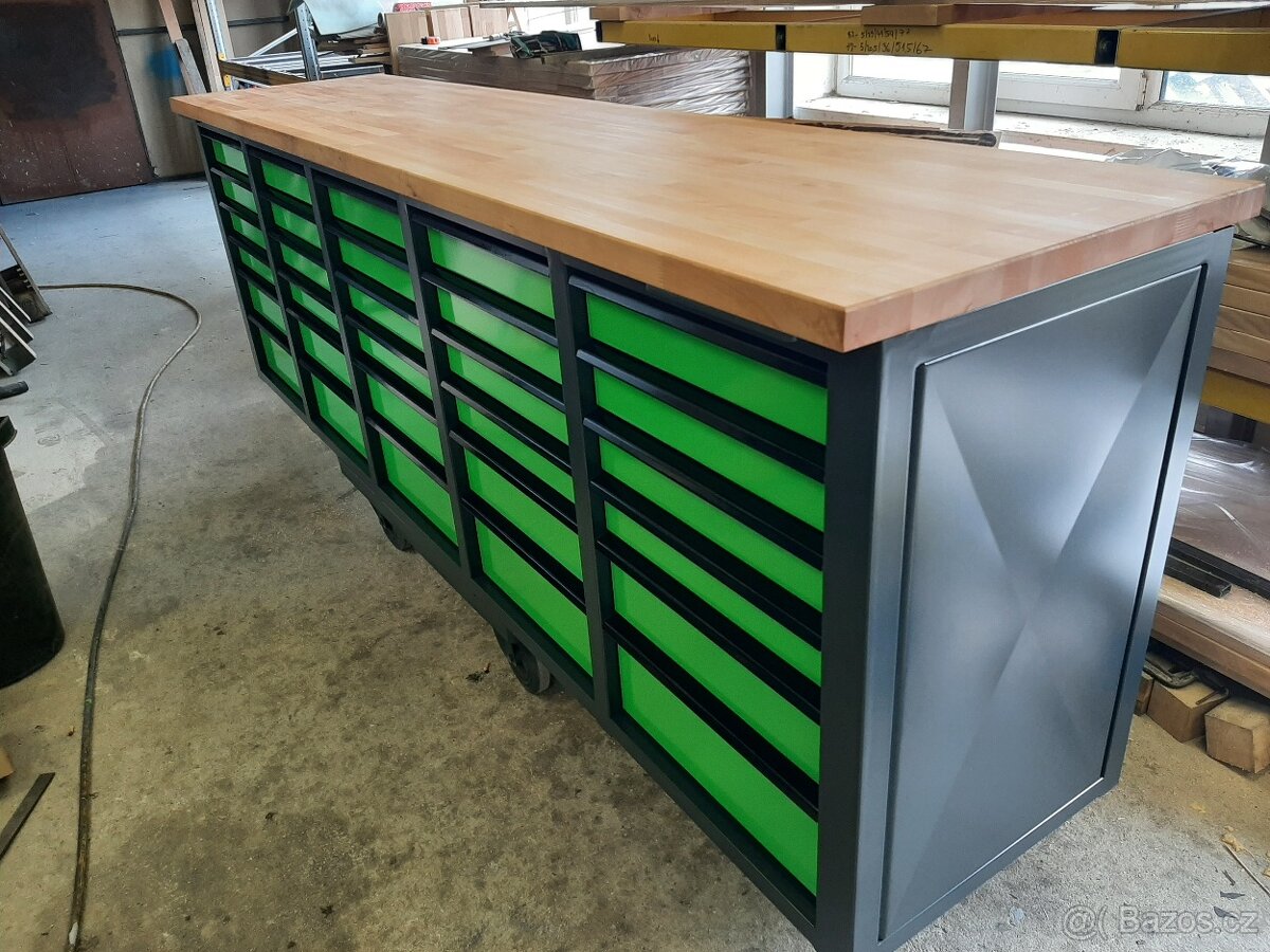 Dílenský ponk stůl do dílny 300cm - 6