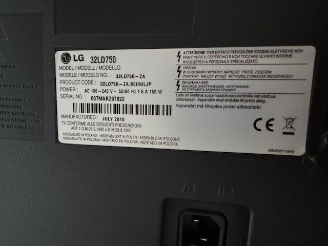 LG televize 32" (80 cm) – funkční - 6