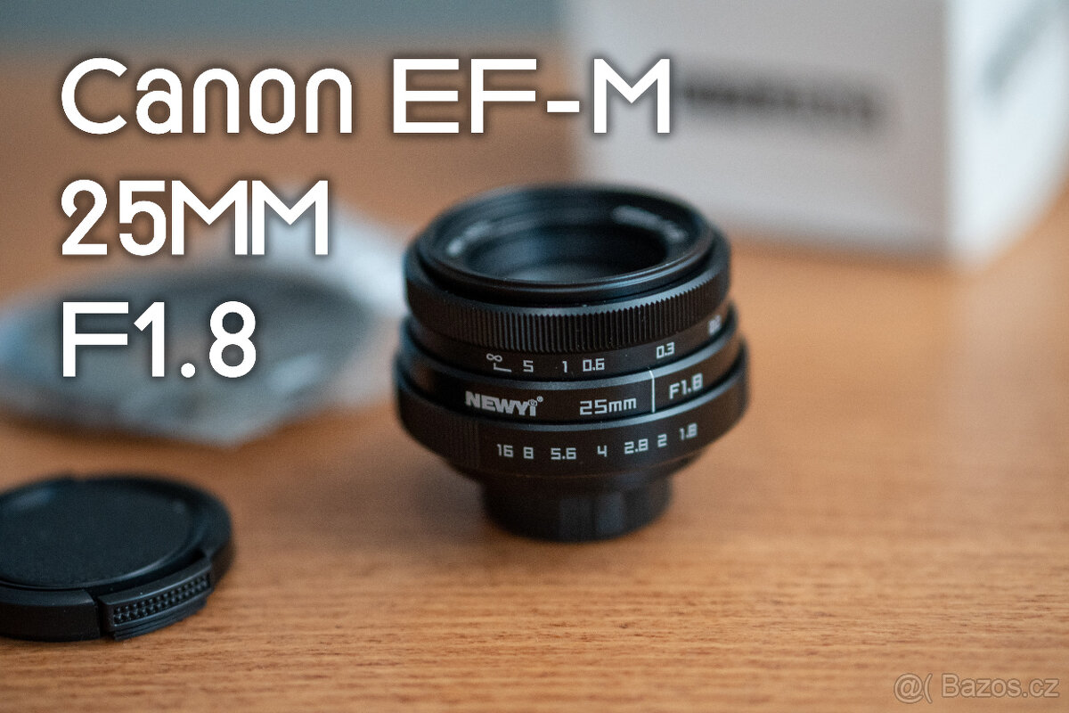 Objektív Fujian 25mm f/1.8 - 6