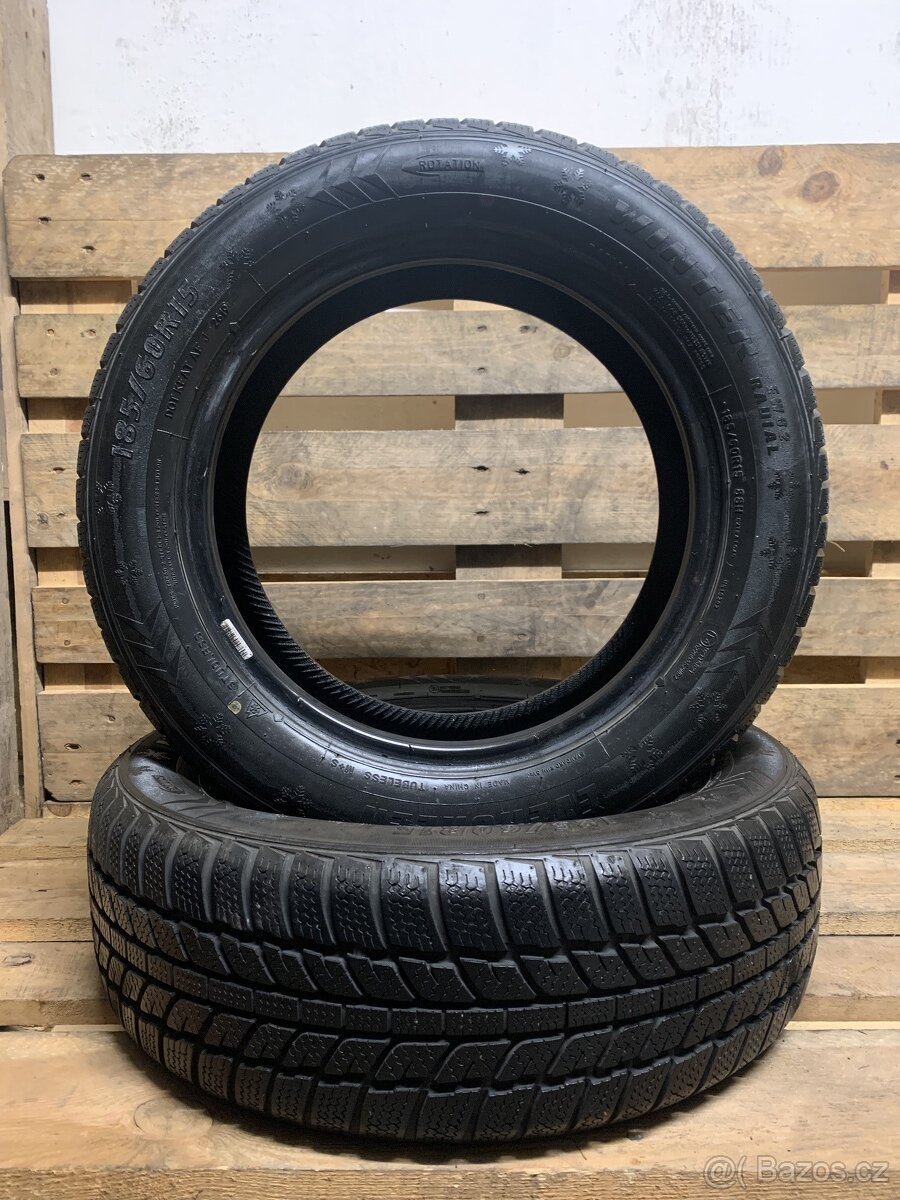 2ks 185/60/15 Evergreen/2019/88H/zimní pneu 7.3m - 6