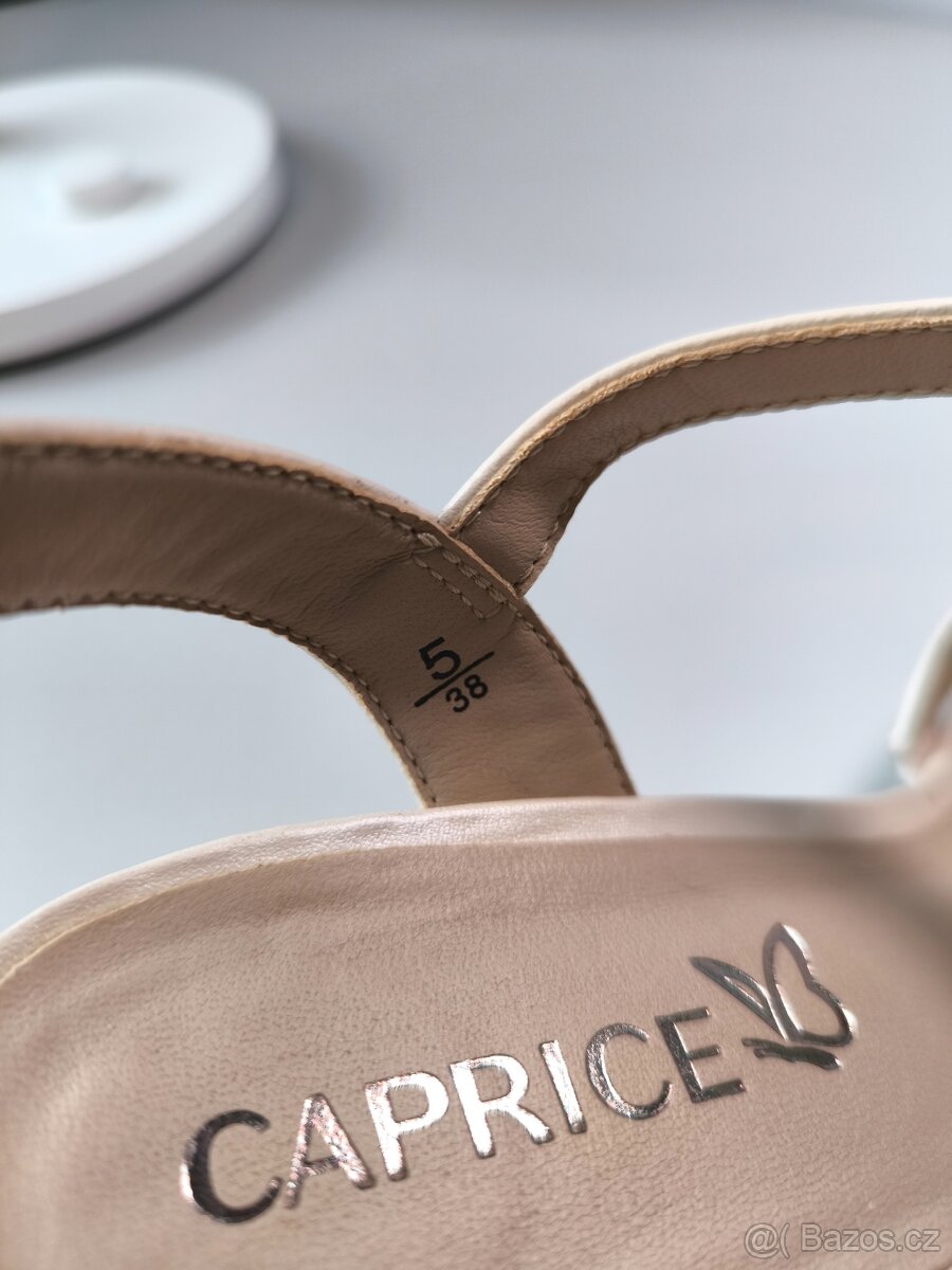 Dámské podpatkové sandály Caprice vel. 38 - 6