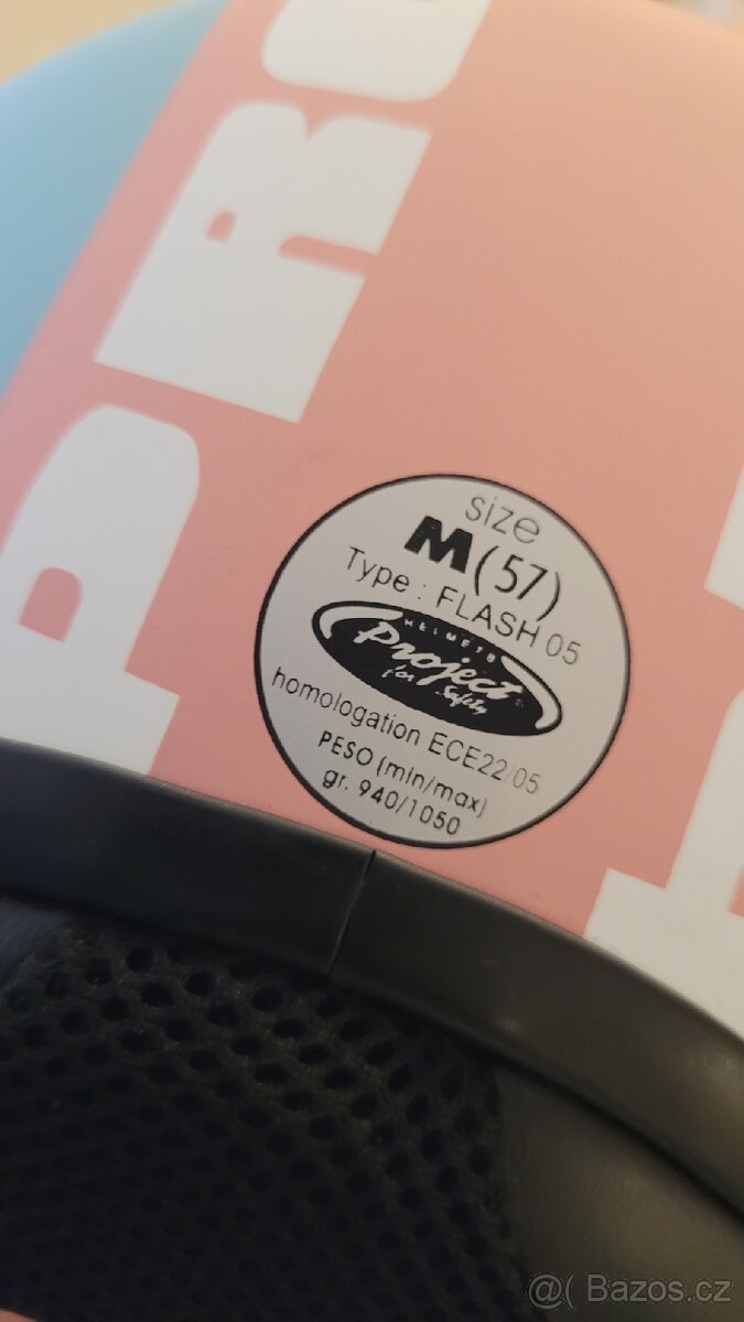 Nová stylová helma na motorku vel. M(57) - 6