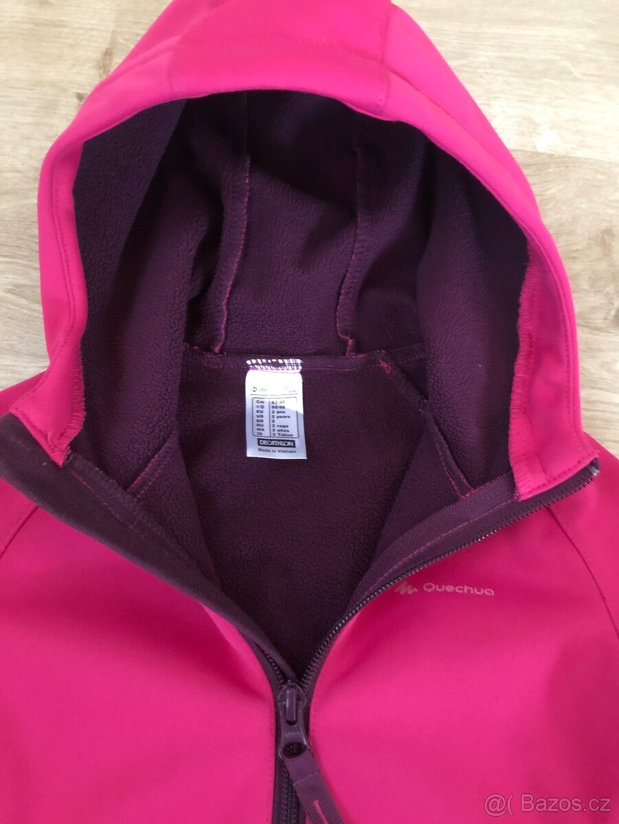 Dívčí softshellová bunda vel. 86/92 QUECHUA. - 6