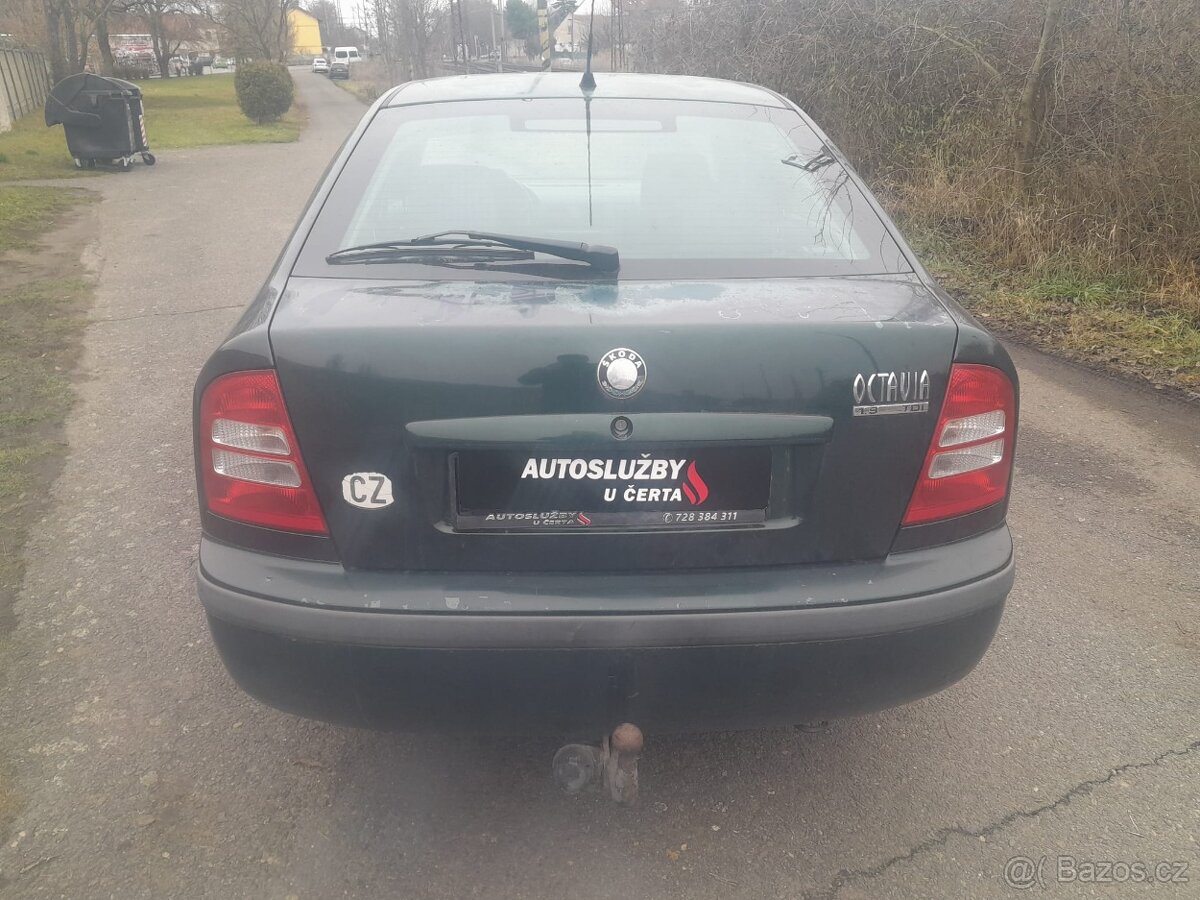Škoda octavia octavie I 1.9TDI nová STK tažné klim - 6