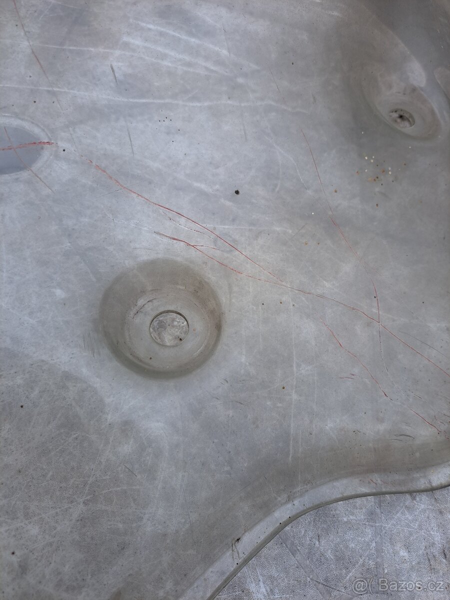 Jawa 250,350 kývačka panelka přední plexi štít - 6