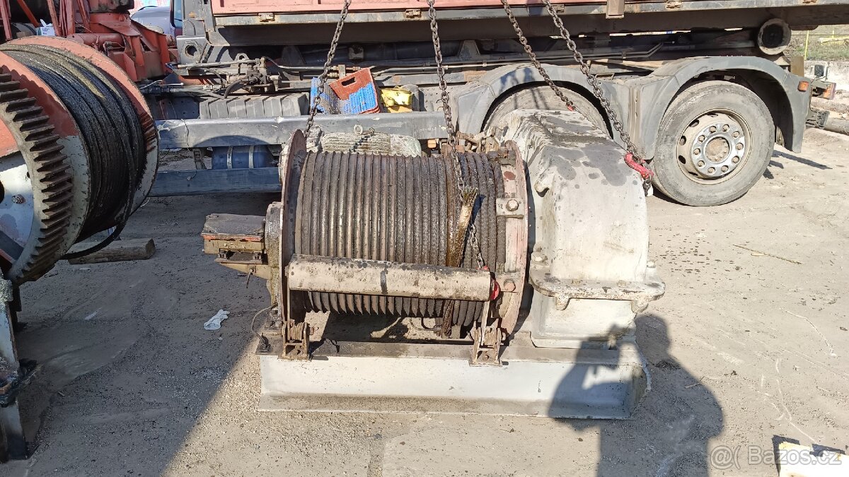 Těžko tonážní naviják, převodovka - 6