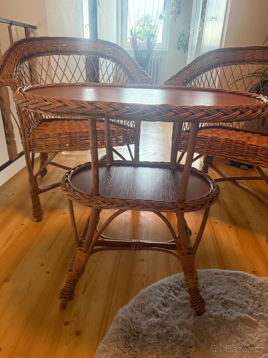 Slamneny nábytek - 6