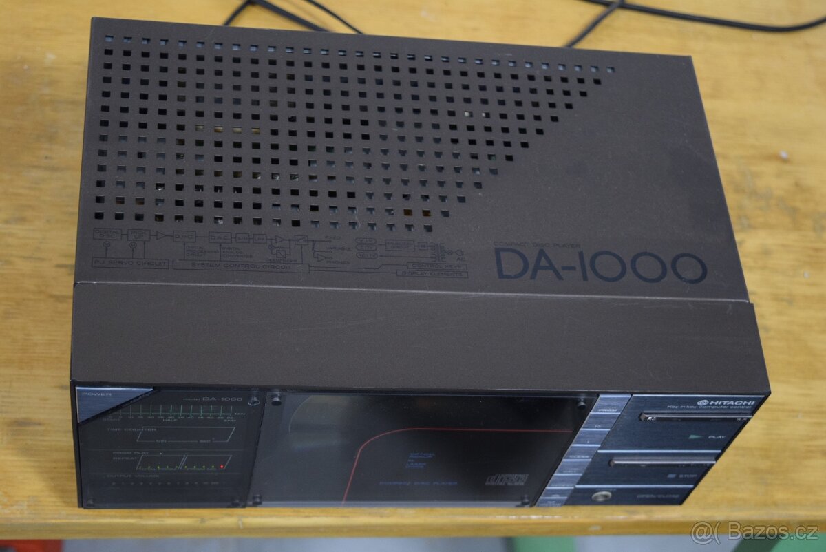 HITACHI DA-1000 KVALITNÍ VINTAGE CD PŘEHRÁVAČ - 6