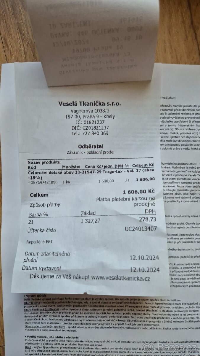 Dětské zimní boty vel. 27 - 6