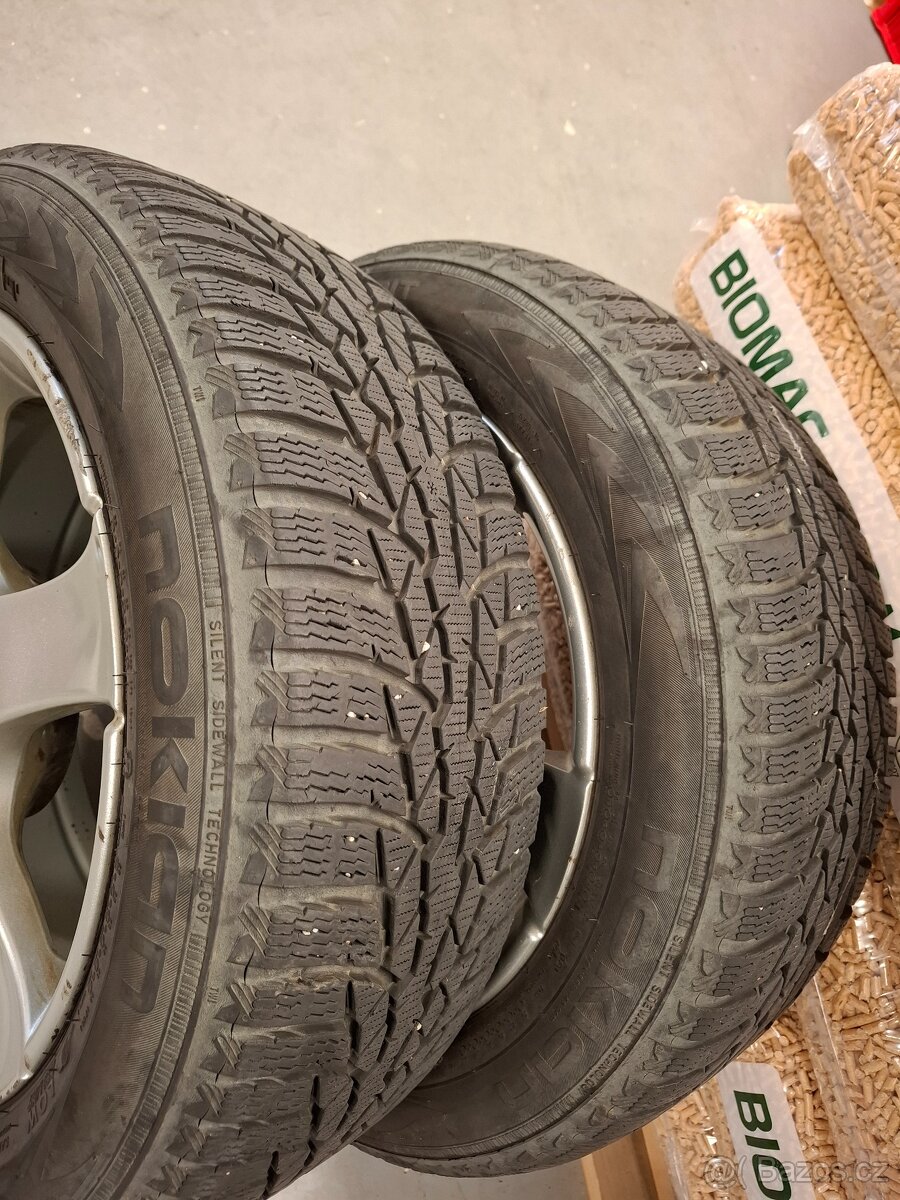 Alu kola 7Jx16H2 vč.pneu - 6