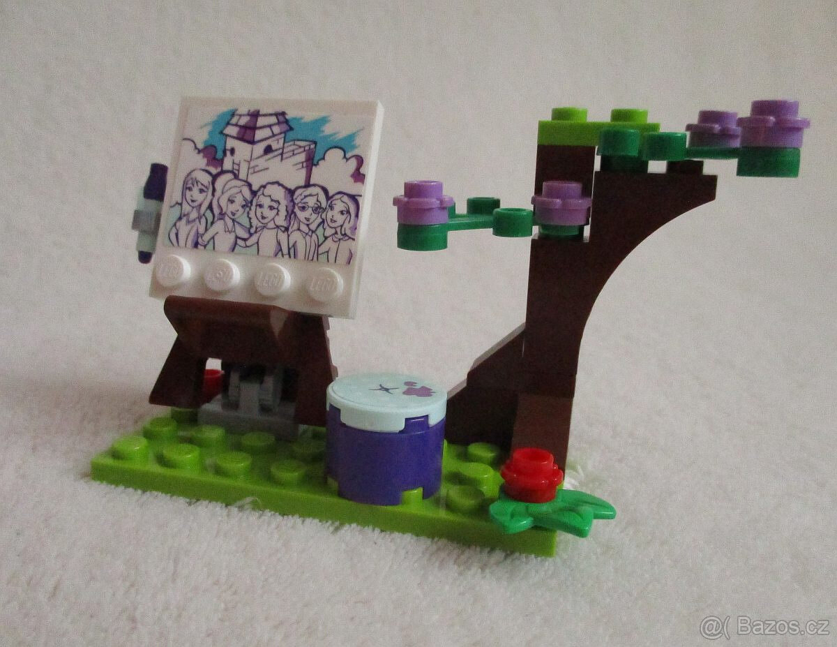 Lego Friends Emma a umělecký stojan - 6