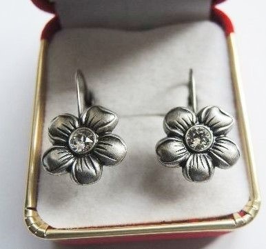 Gallic - naušnice s crystalem Swarovski - 6