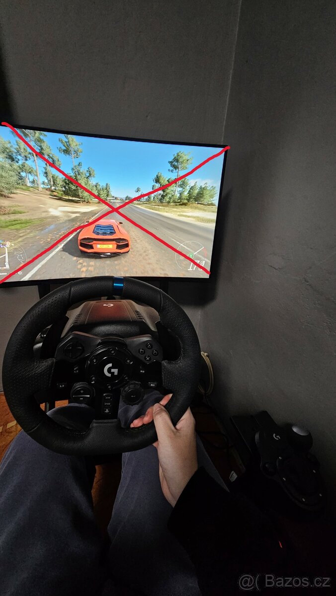 Volant s pedály a řadící pákou + Konstrukce - 6